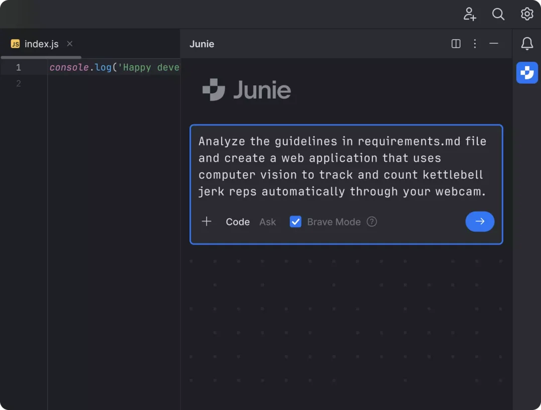 그림5. Junie (출처: JetBrains)