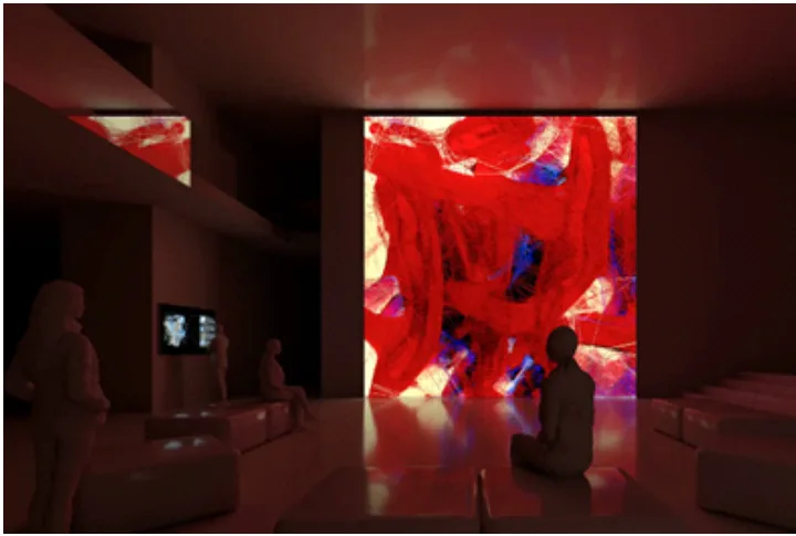 그림. <Unsupervised - Data Universe - MoMA>(2022)