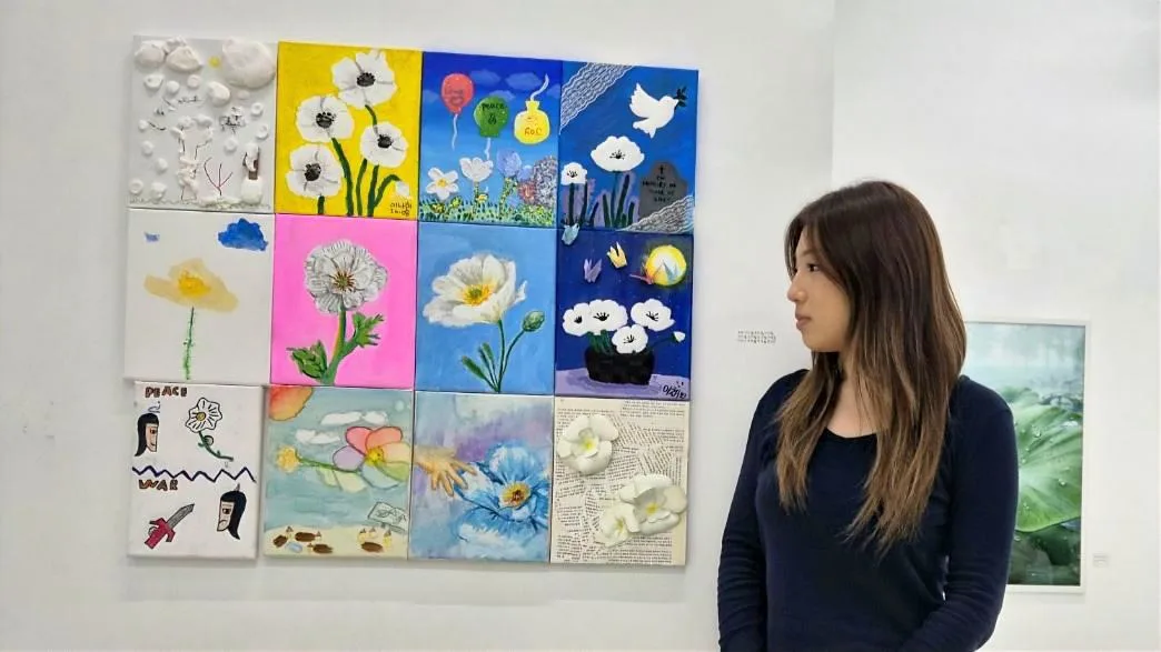 《화이트 포피: 지속가능한 평화Ⅰ(white poppi: sustainable peace Ⅰ)》 기획자 서소영 씨(18)
