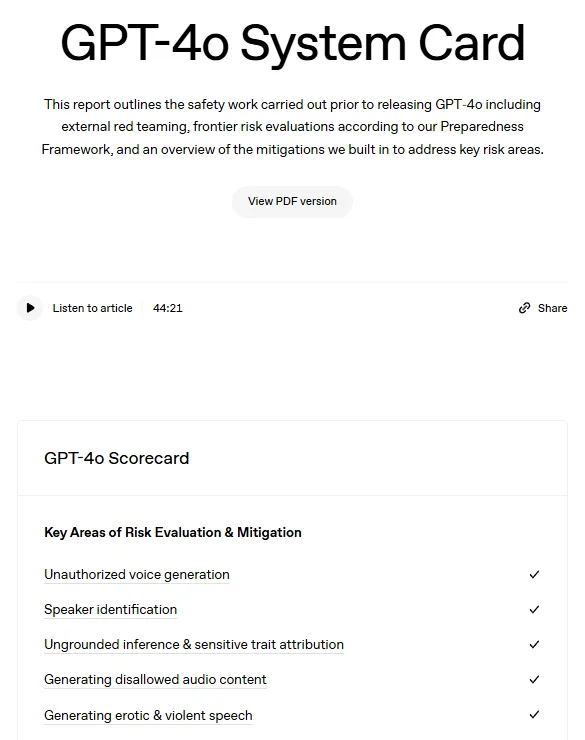 https://openai.com/index/gpt-4o-system-card/