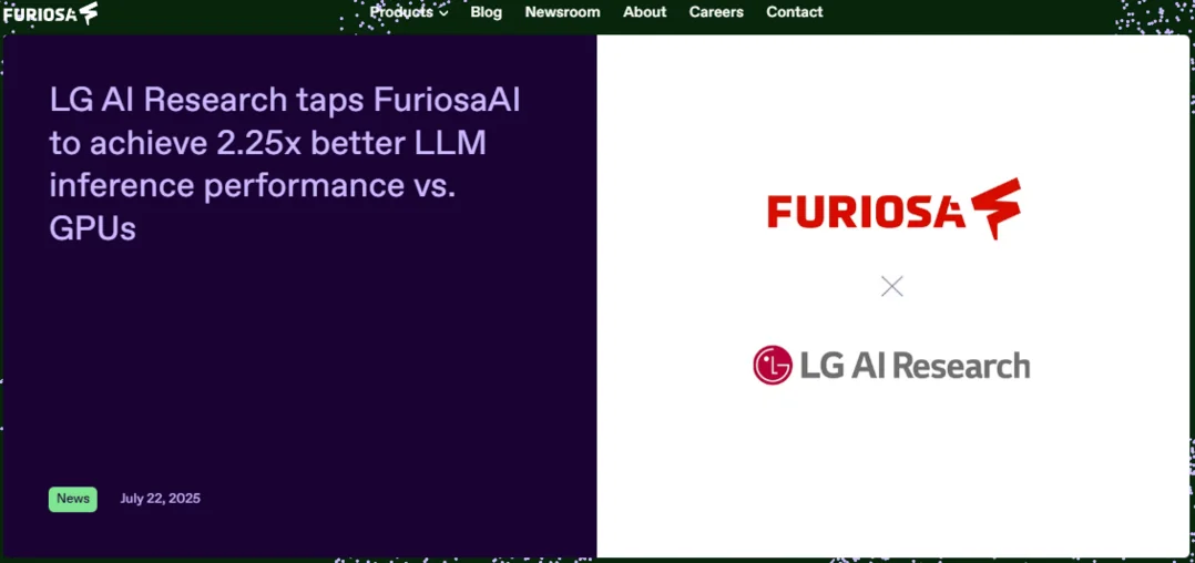 https://furiosa.ai/blog/lg-ai-research-taps-furiosaai-to-achieve-2-25x-better-llm-inference-in-production-vs-gpus