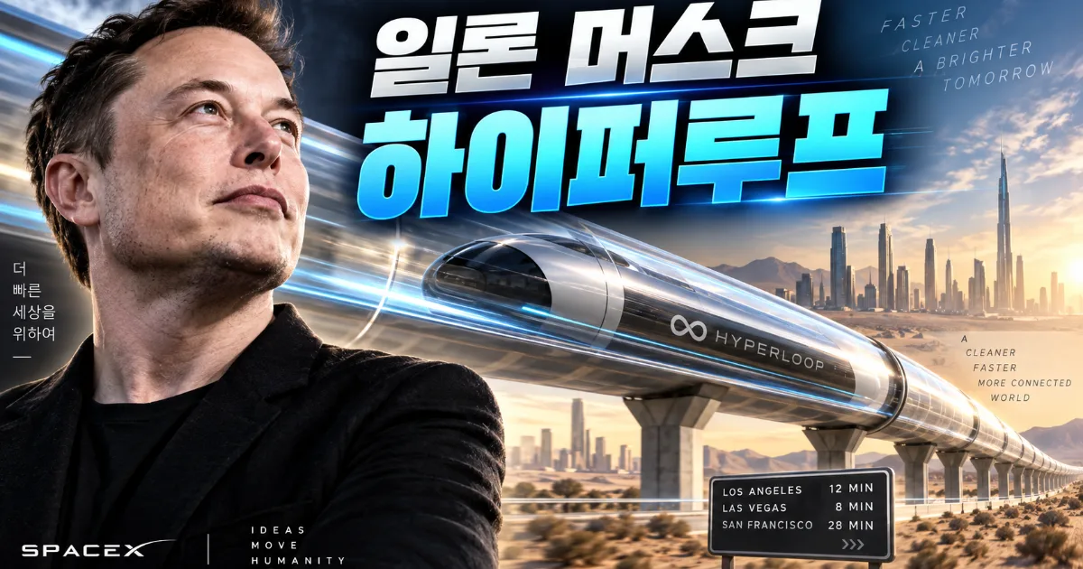 머스크의 하이퍼루프는 이번엔 현실이 될 수 있을까